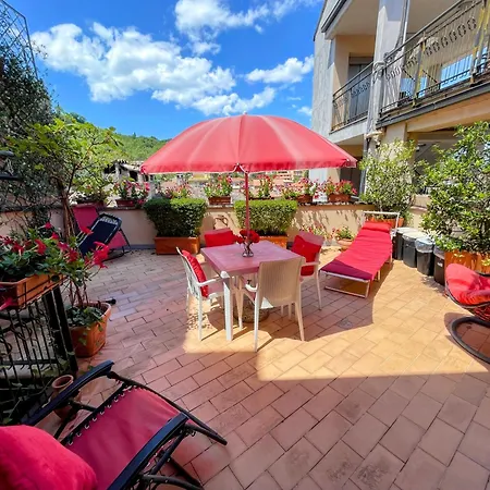 Beautiful Terrace In Italy
