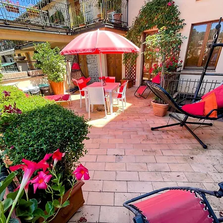 Beautiful Terrace In Italy Spoleto